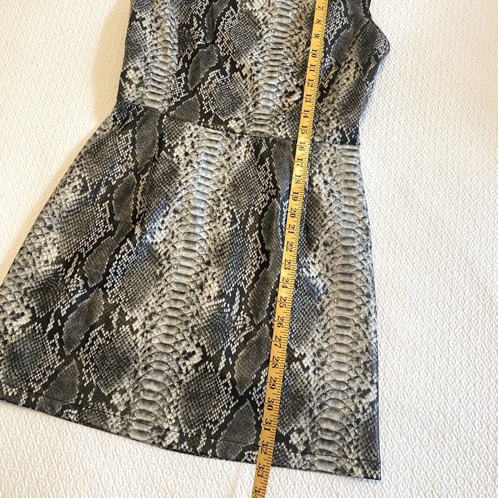 French Connection Snake Print Sleeveless MiniDress - Picture 5 of 16